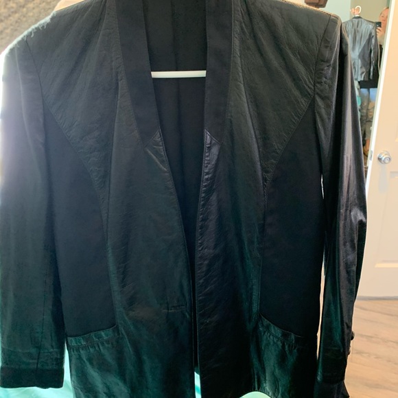 Helmut Lang Women’s Leather Jacket - Picture 3 of 4